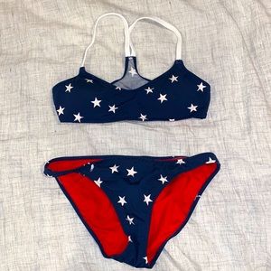 Polo Ralph Lauren Navy Blue Stars Bikini